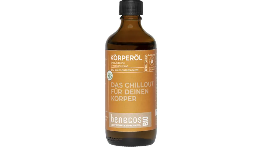 benecos BIO Körperöl Calendulamazerat 100 ml