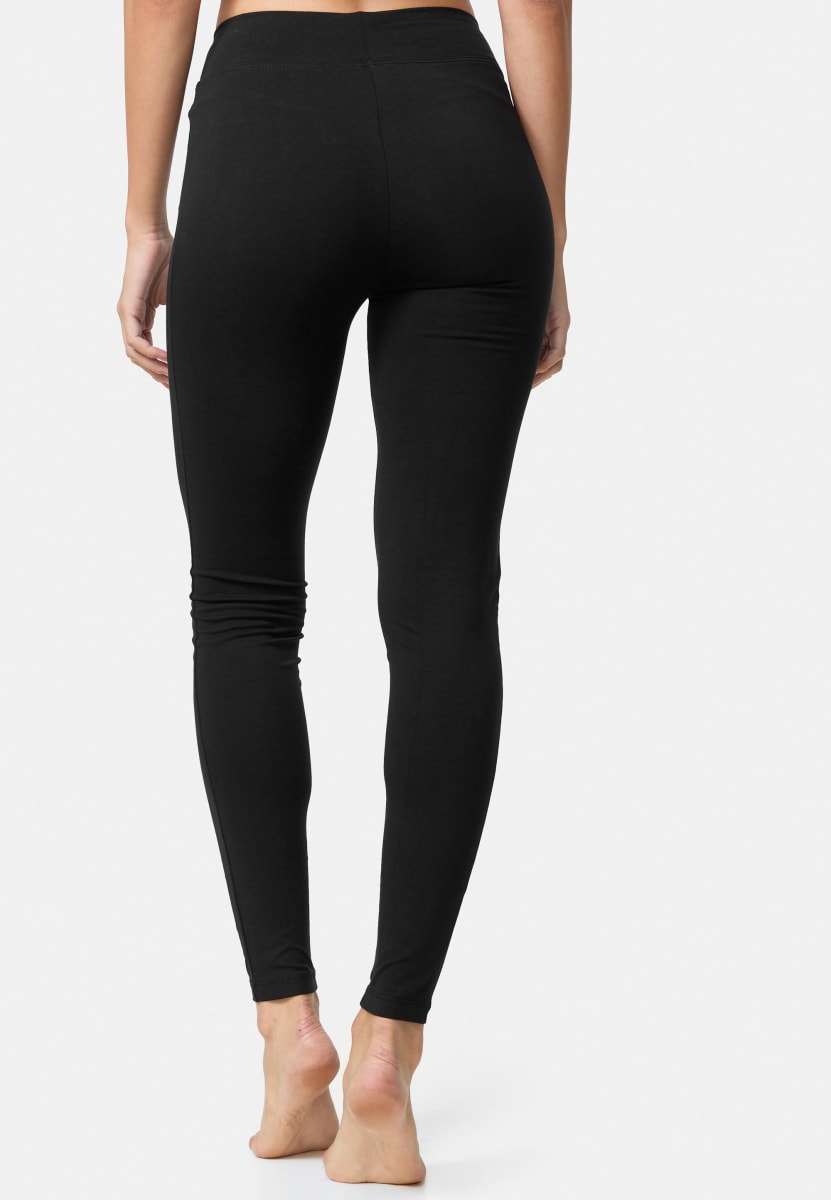 Baumwoll-Leggings schwarz Gr. 38/40, 1 St