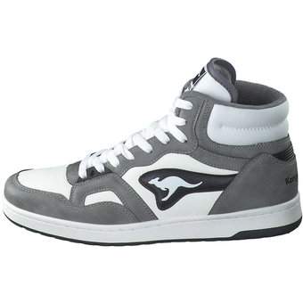 KangaROOS K-Slam Point Mid Sneaker in grau