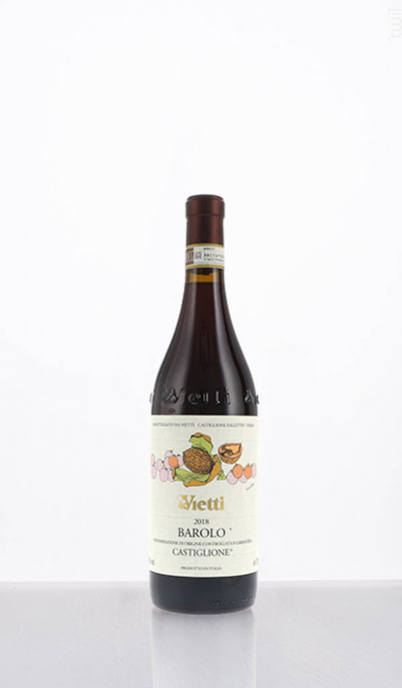 Barolo Castiglione Falletto Vietti Vin Rouge●Barolo DOCG 2018 75cl