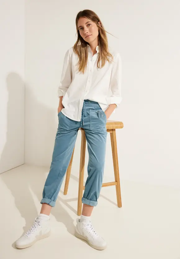 CECIL Casual Fit Feincord Hose