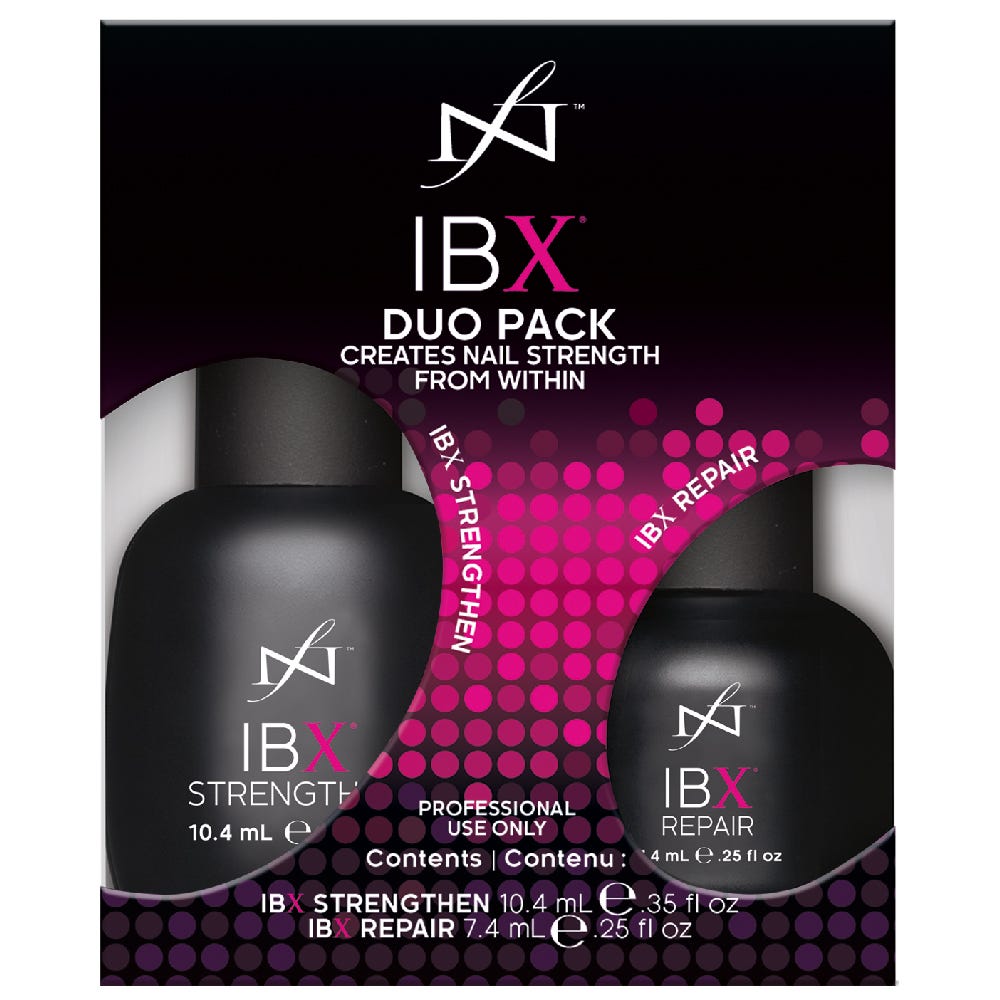 IBX by Famous Names Nail Strengthen & Repair Duo Pack