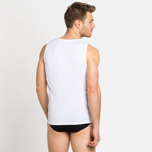 HERREN TOP BL TOP CREW NECK SINGLET ACTIVE F-DRY LI