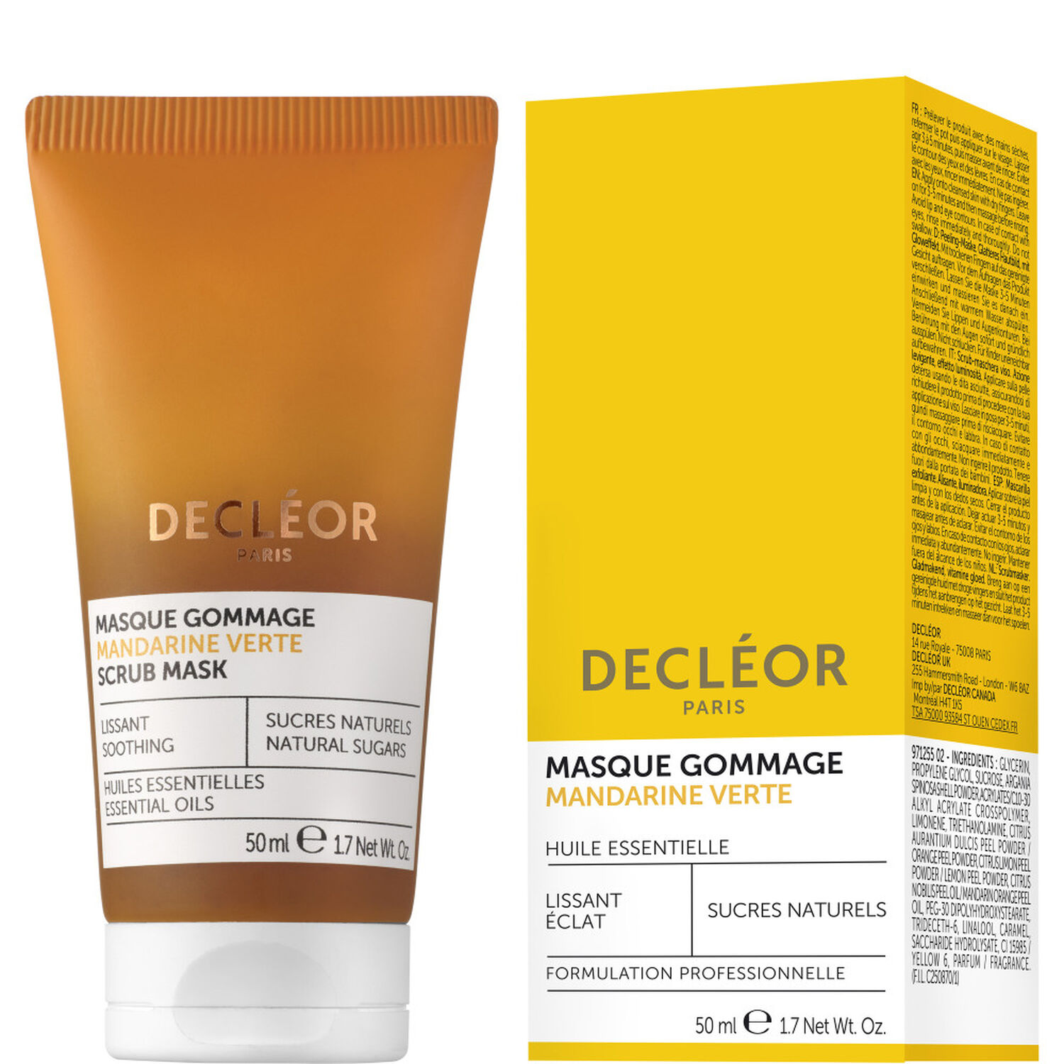 Decléor Mandarine Verte Masque Gommage 50 ml