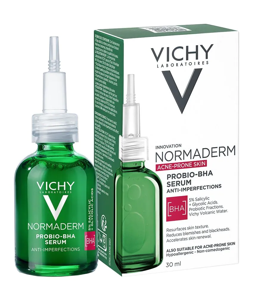Vichy Normaderm serumas nuo spuogų su Bha rūgštimi