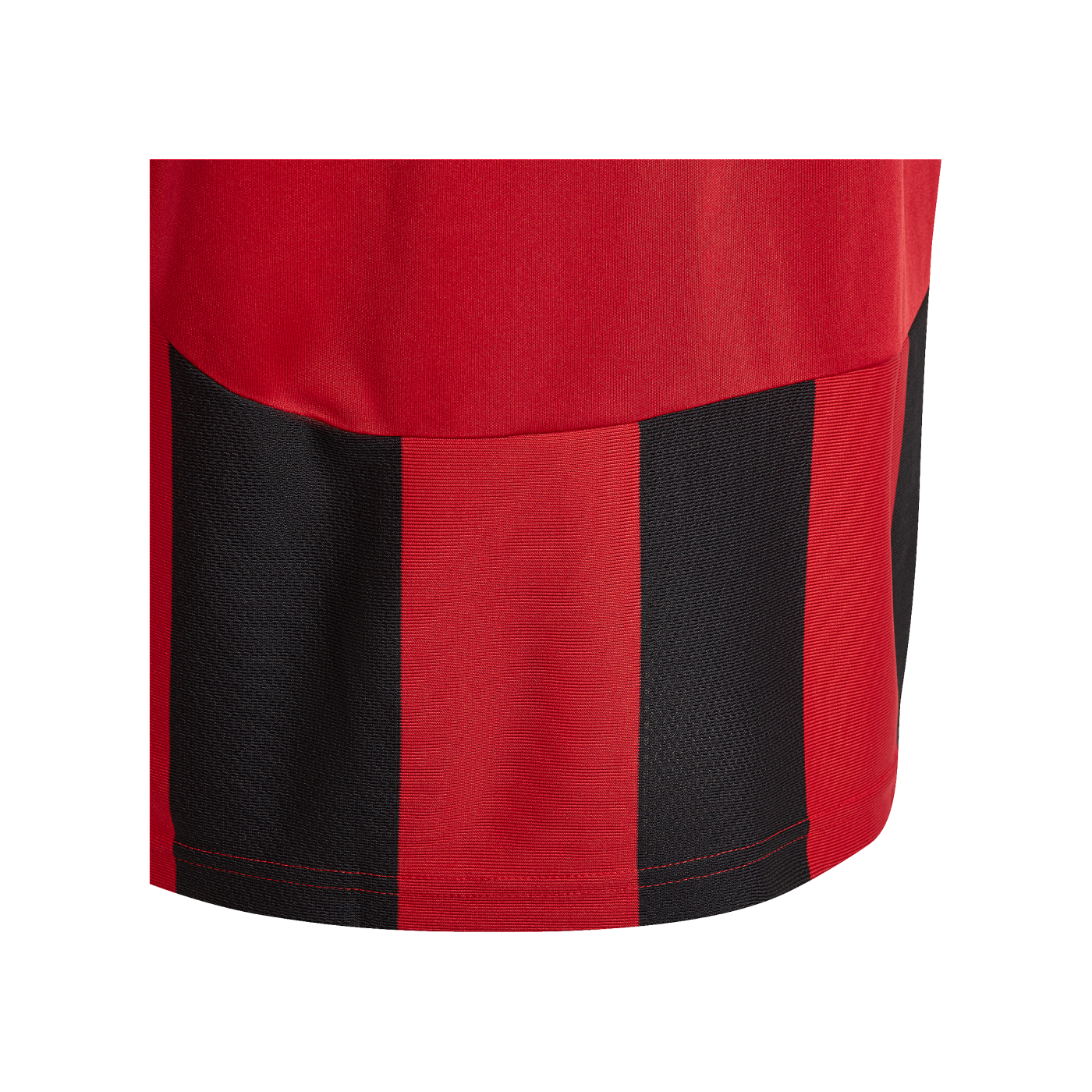 adidas Striped 24 Trikot Kids Rot Schwarz
