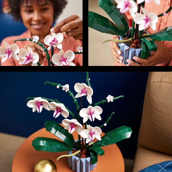 LEGO Icons 10311 Botanical Collection Orchidee 39cm x 30cm x 24cm