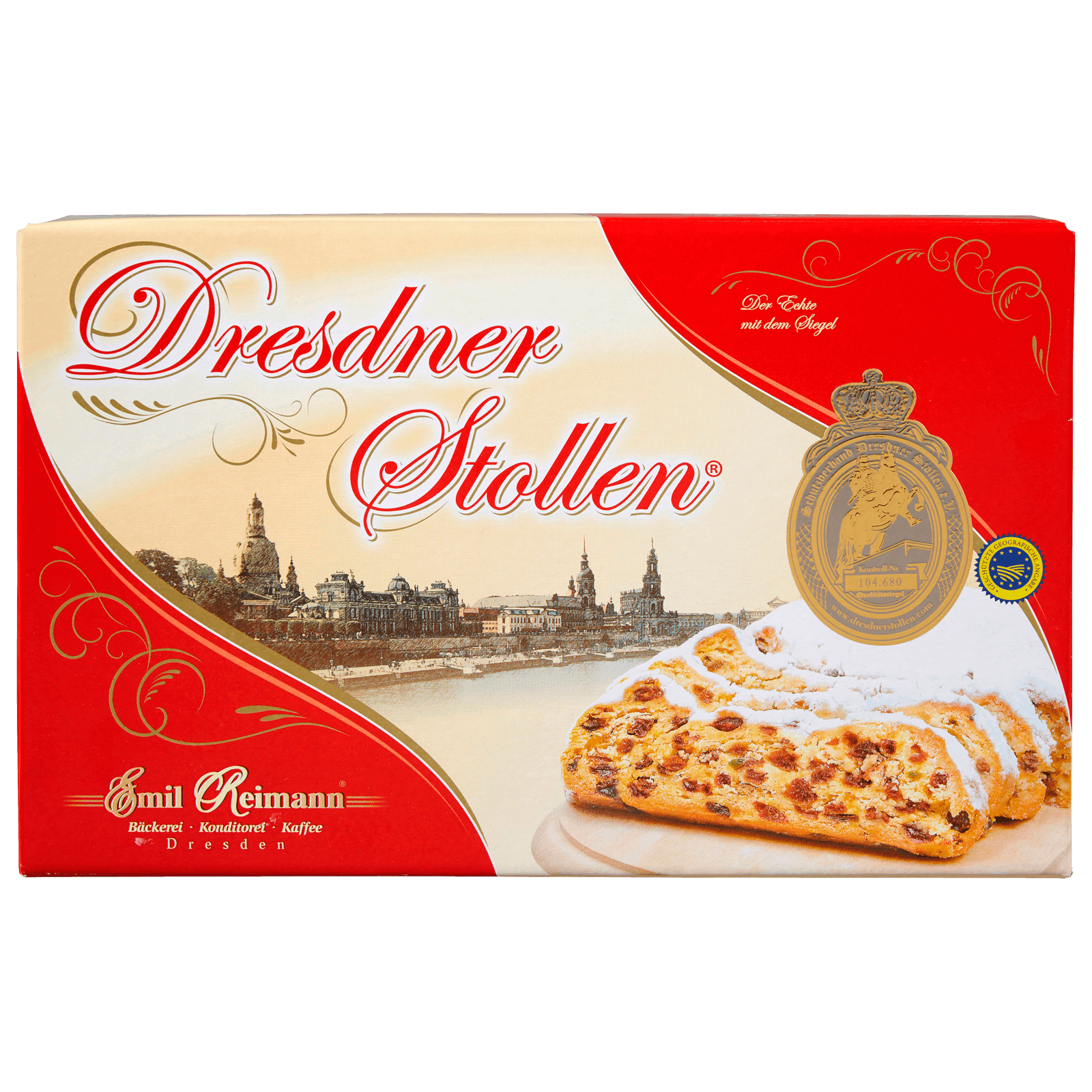 Emil Reimann Original Dresdner Stollen 1kg