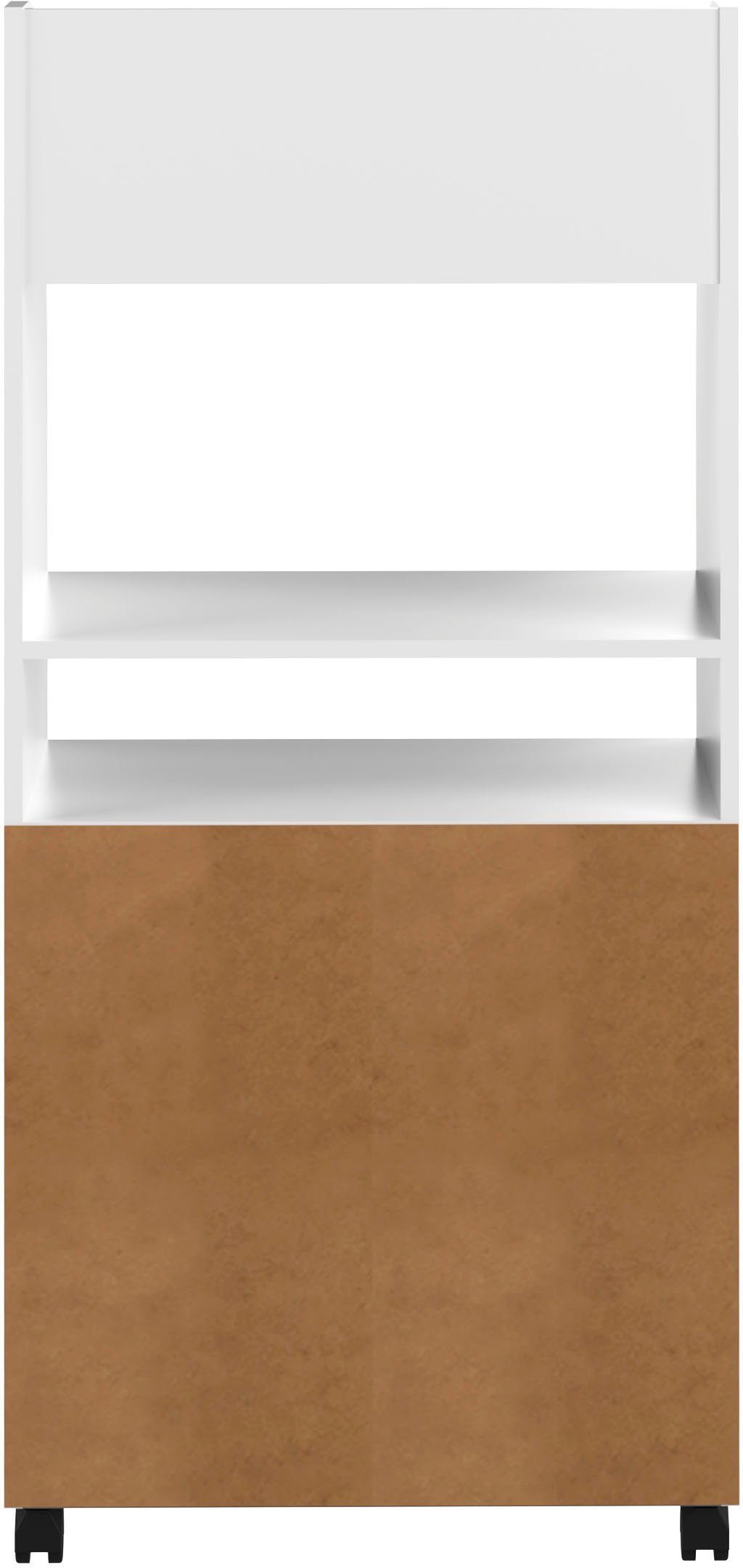 TemaHome Mehrzweckschrank Jeanne Breite 63 cm, auf Rollen