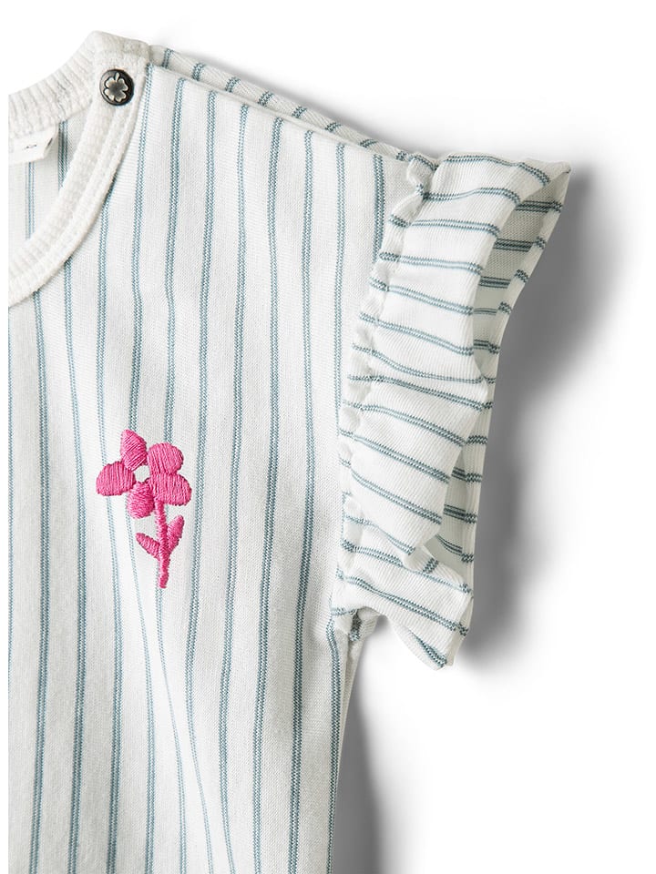 Sanetta Kidswear Shirt in Weiß/ Grün günstig kaufen