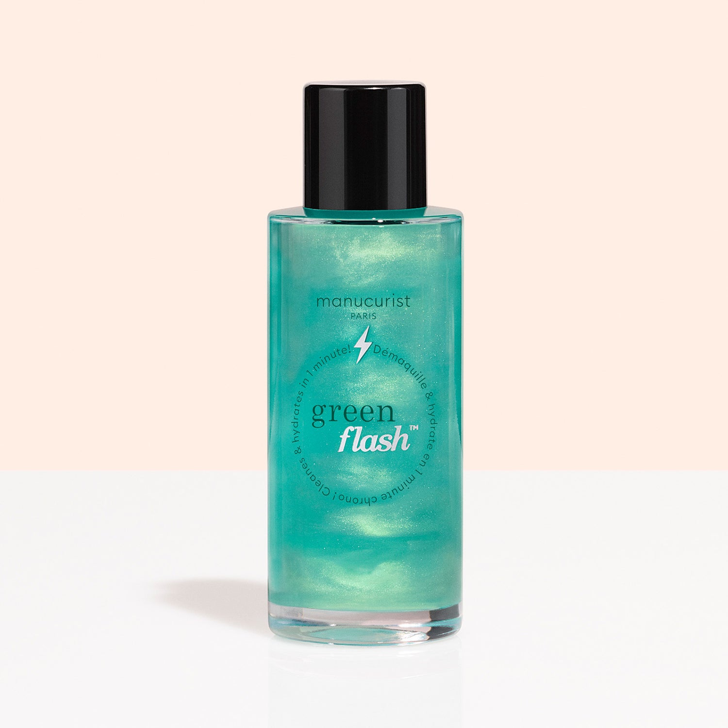 Removedor de esmalte com glitter Green Flash™