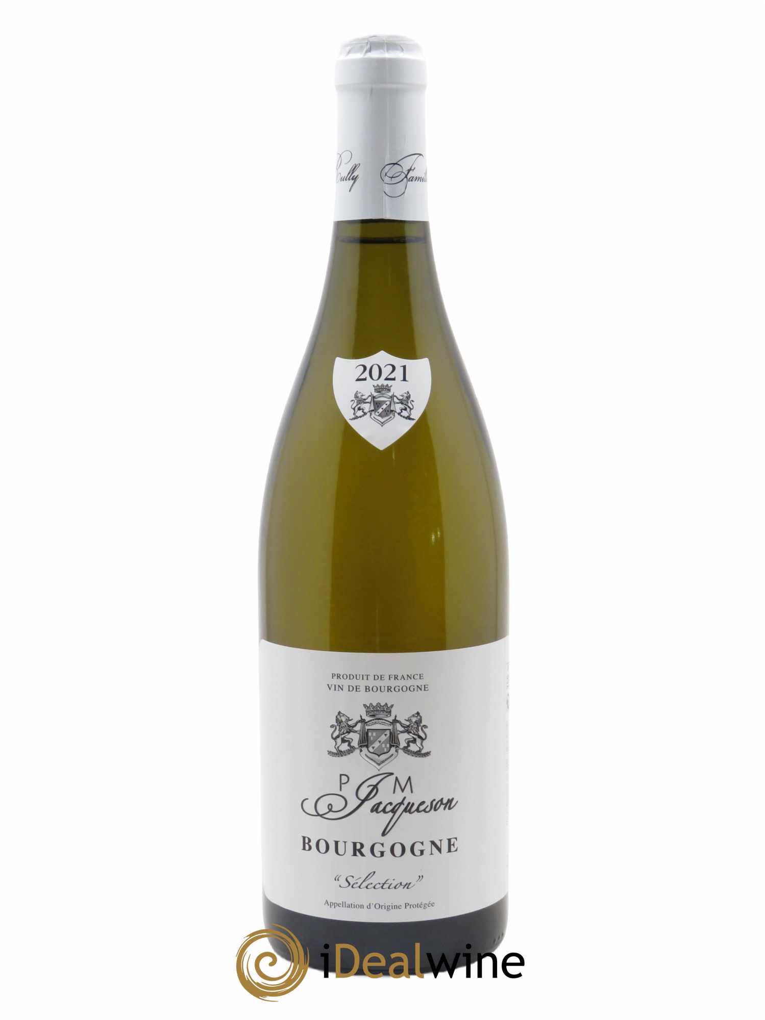 Bourgogne Sélection Paul & Marie Jacqueson  2021 - Lot de 1 Bouteille