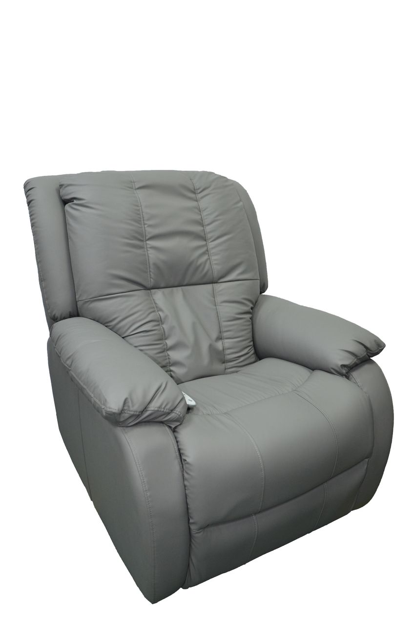 Happy Home Elektrischer Massagesessel mit autom. Rücken- und Beinanhebung & 3D-Mechanismus HWP73-GRA grau