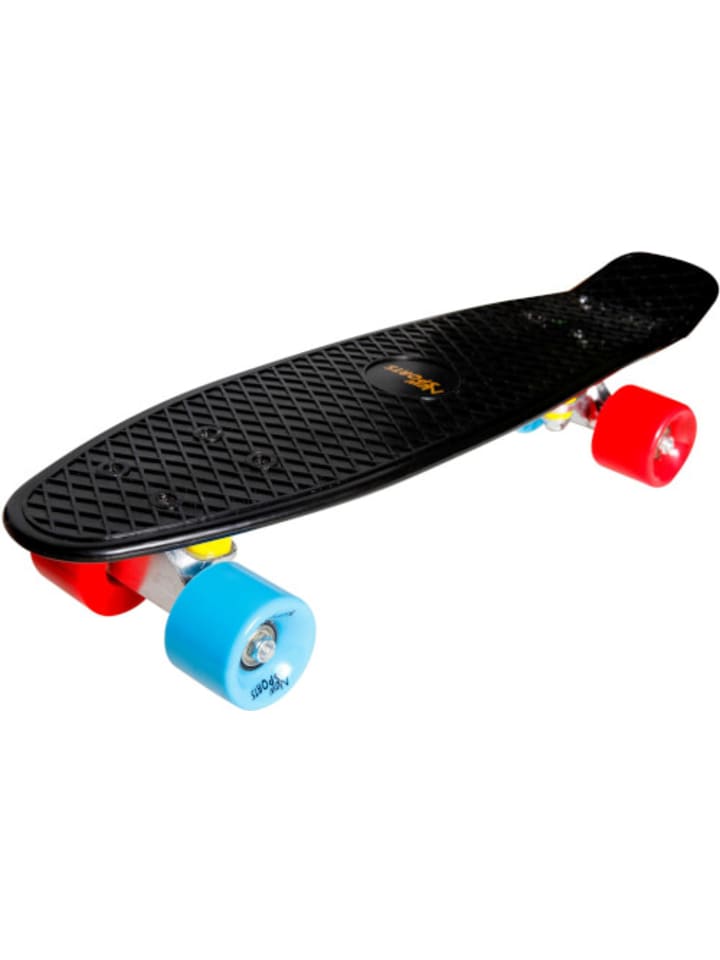 New Sports Kickboard Skateboard schwarz blau/orange, ABEC 7 Kugellager - ab 5 Jahre günstig kaufen onesize
