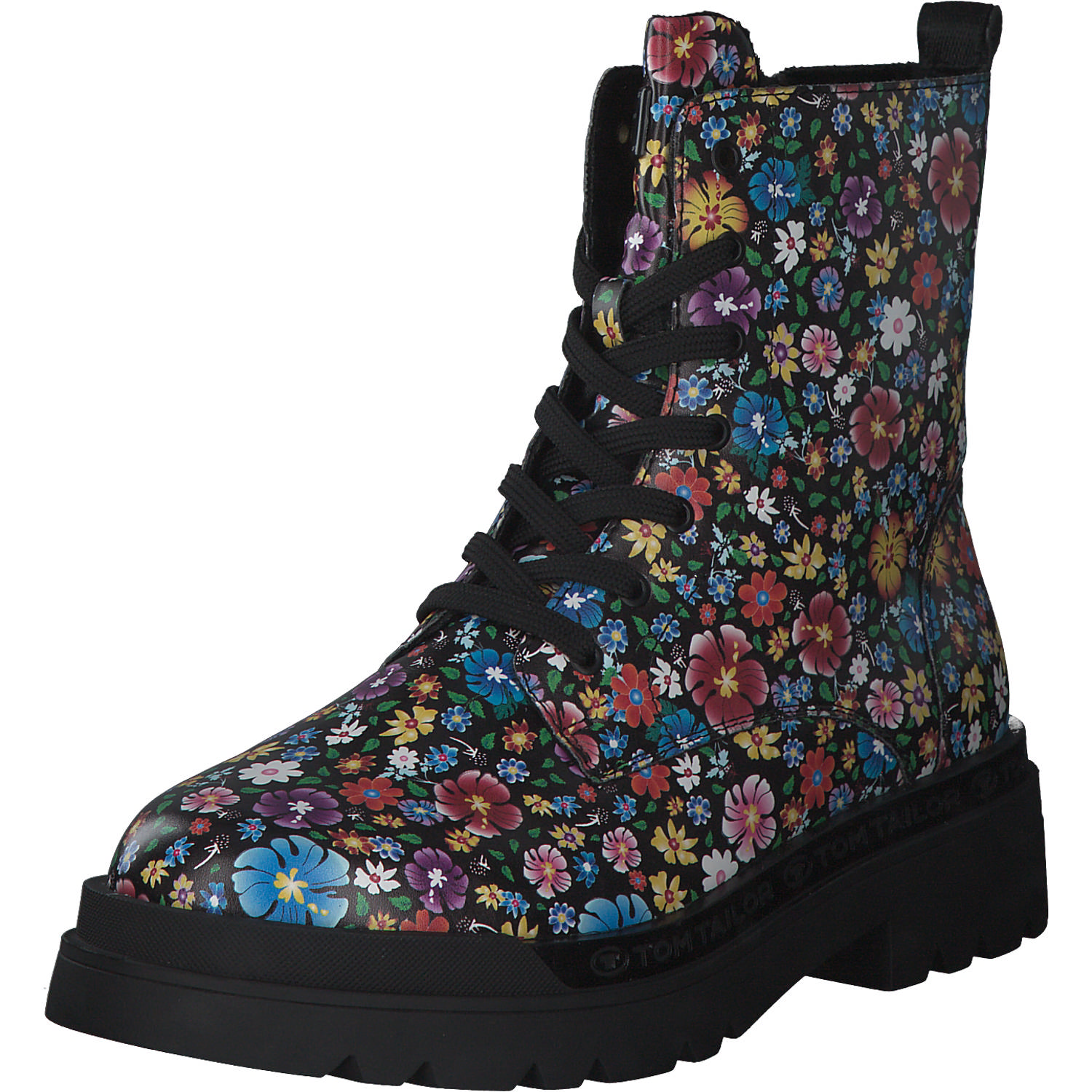 Tom Tailor 4294011, Boots, Damen, black-multi