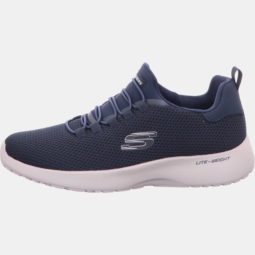 SKECHERS Sportliche Slipper blau Dynamight
