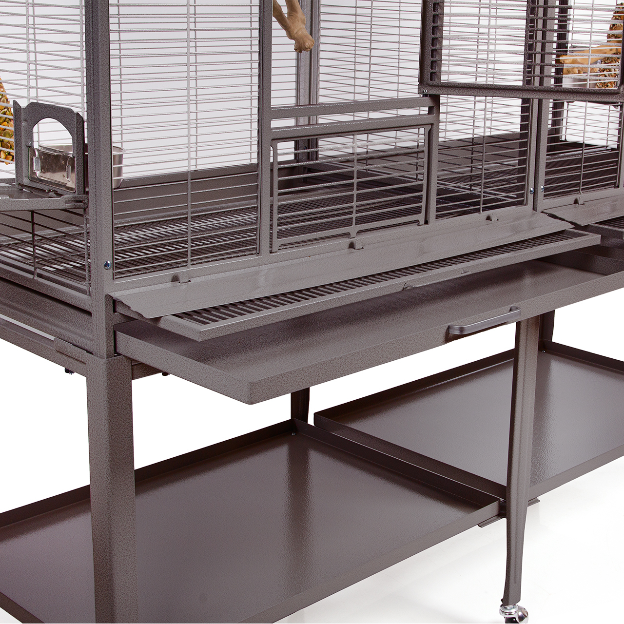 Montana Cages Käfige & Volieren Montana Cages Vogelkäfig New Madeira Double dunkelgrau