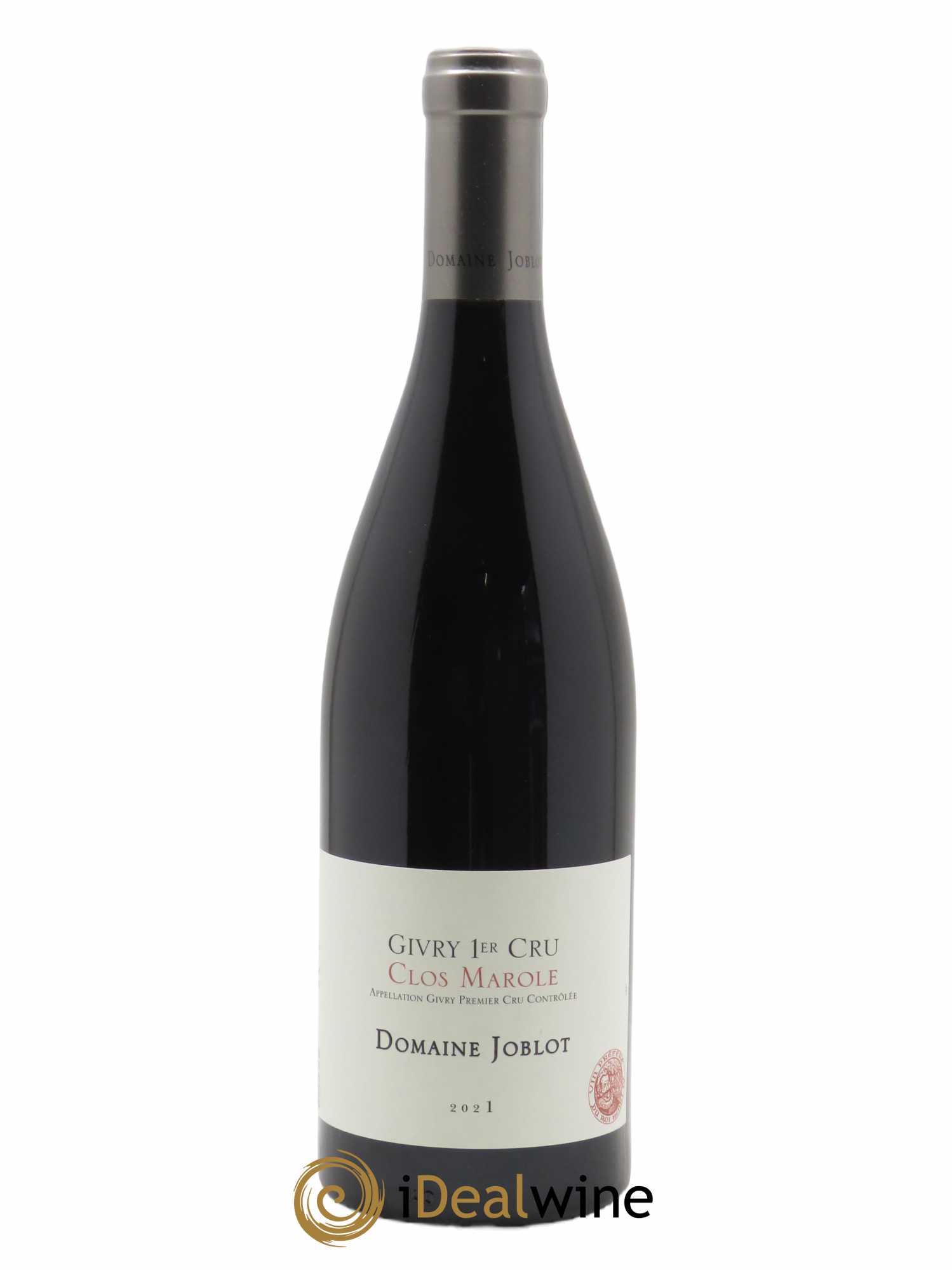 Givry 1er Cru Clos Marole Joblot (Domaine)  2021 - Lot de 1 Bouteille