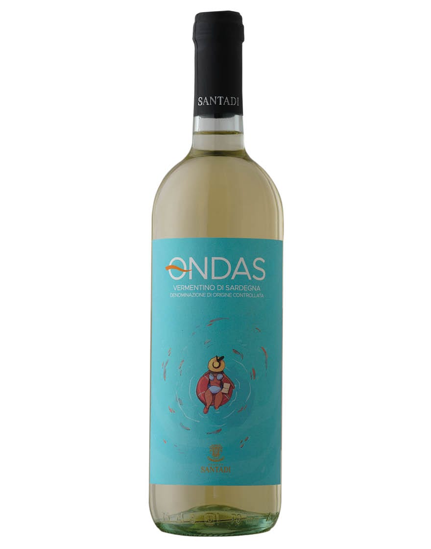 Vermentino di Sardegna DOC Ondas 2022 Cantina di Santadi 0,75 ℓ