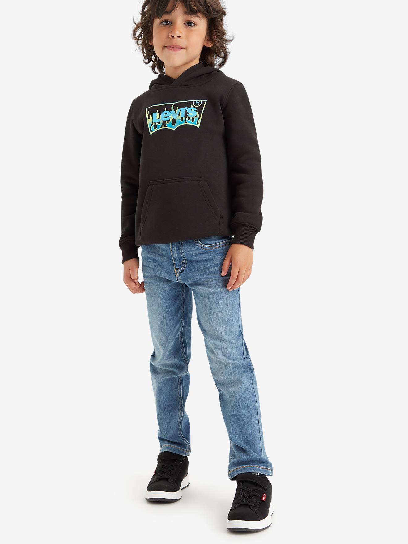 Levis Jungen Slim-Jeans 502 Levi's - jeansblau