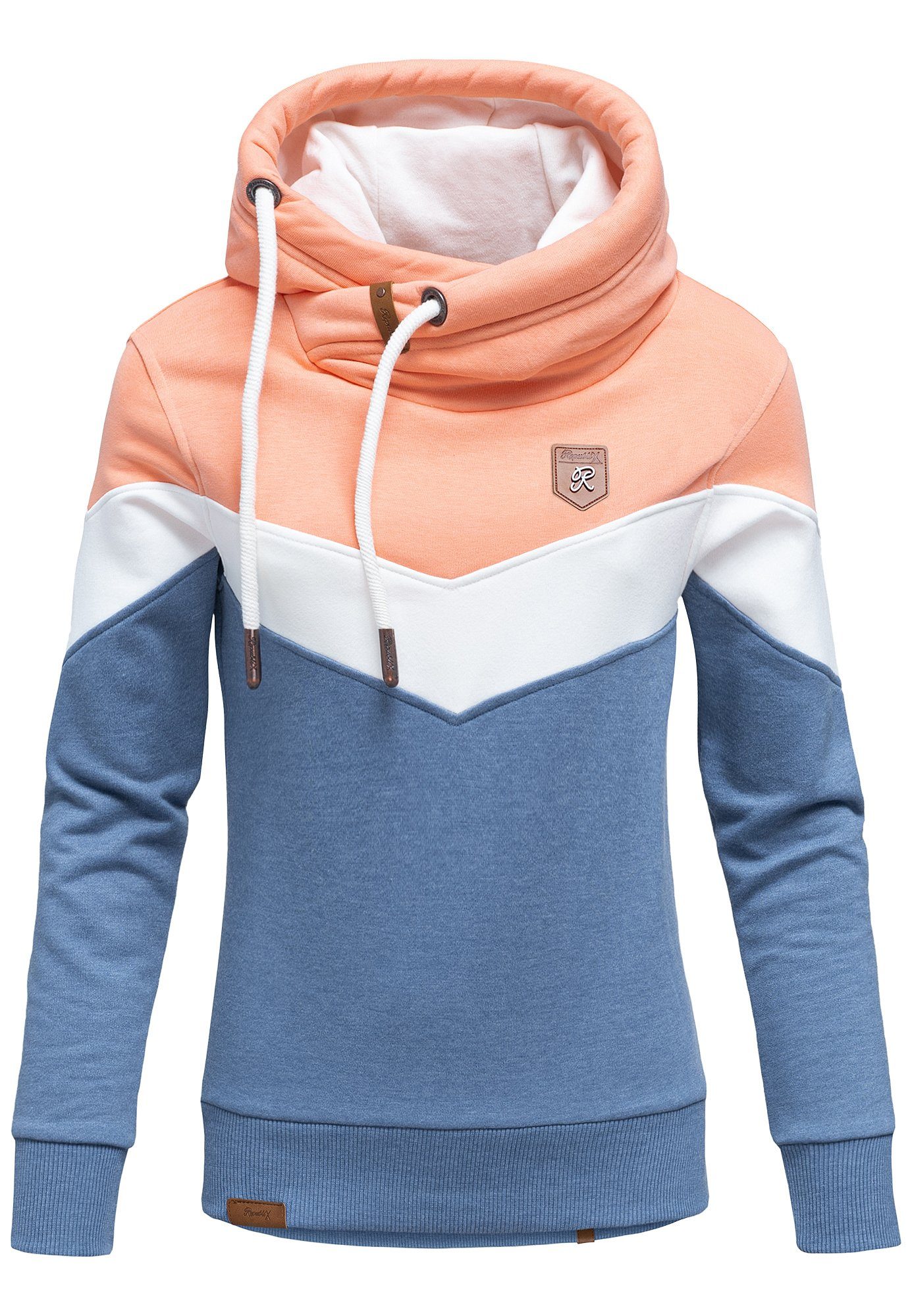 REPUBLIX Sweatshirt BRISTOL Damen Kapuzenpullover Sweatjacke Pullover Hoodie