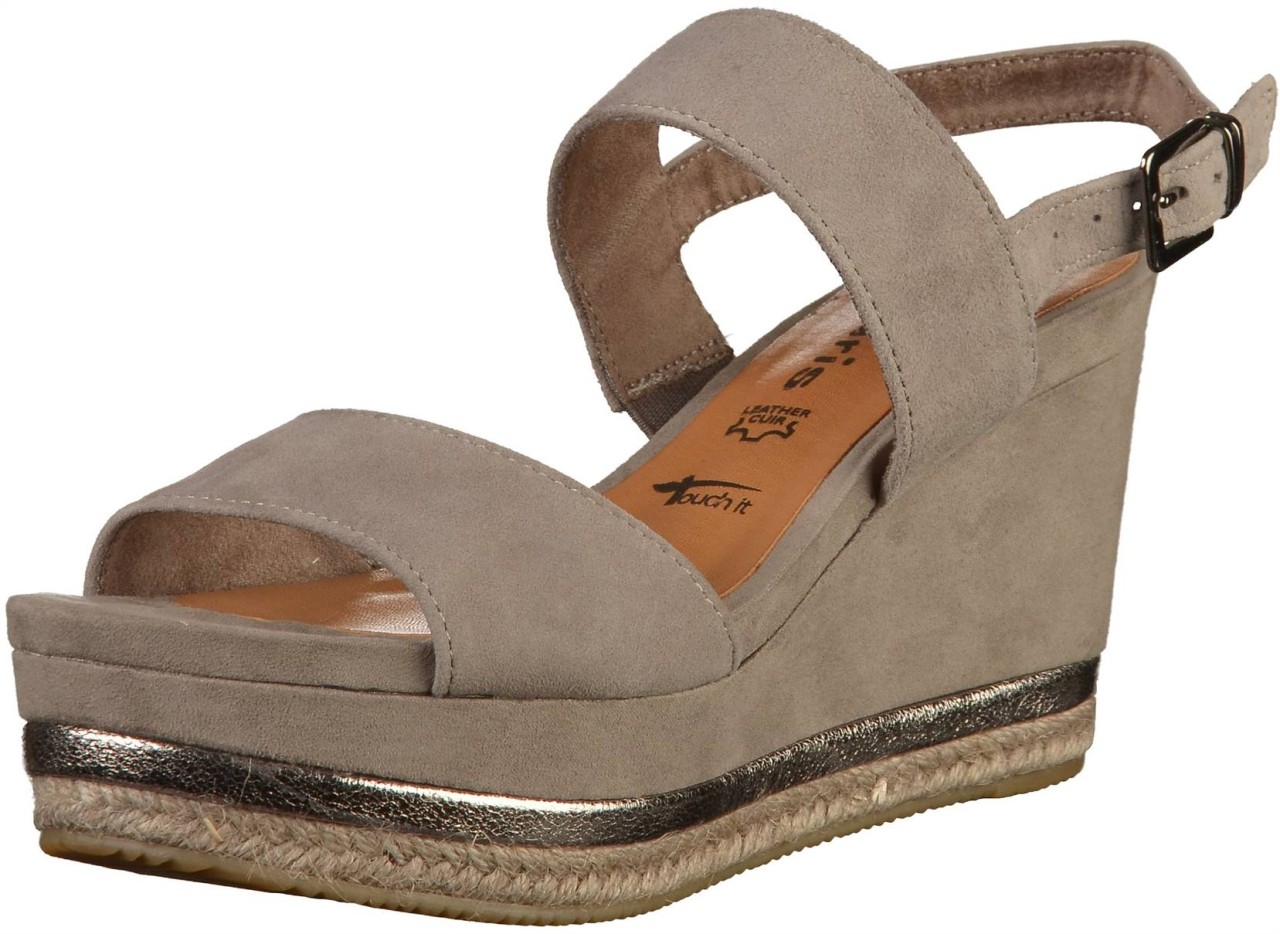TAMARIS Klassische Sandalen grau