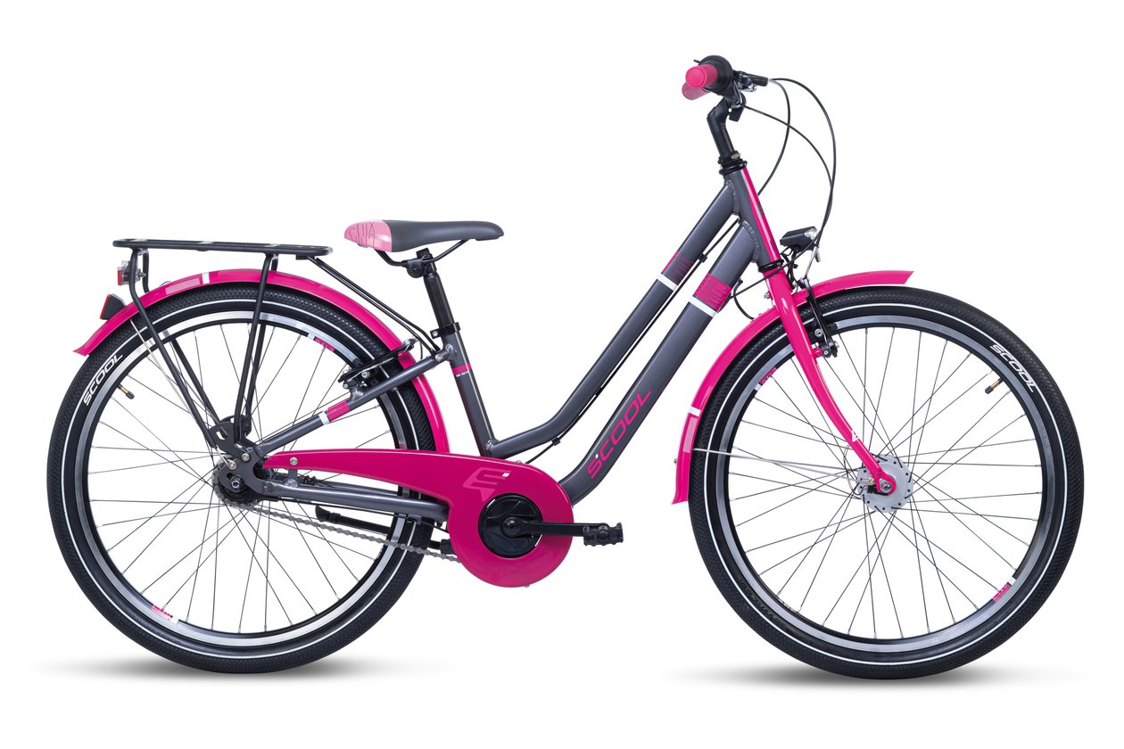 S'cool chiX twin 24 7-Gang - 2023 - 24 Zoll - Tiefeinsteiger