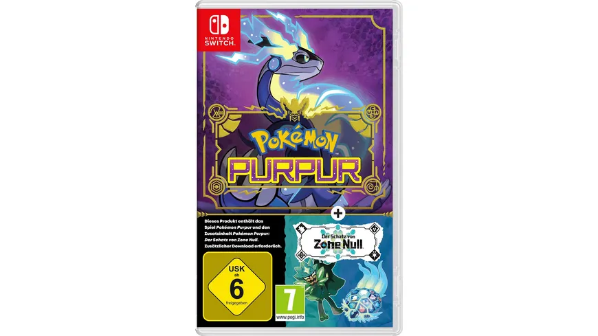 Pokémon Purpur + Der Schatz von Zone Null - Erweiterung