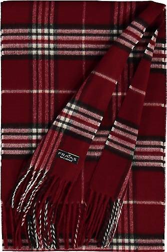 FRAAS Schmaler Cashmink-Schal mit FRAAS Plaid Karo - Made in Germany