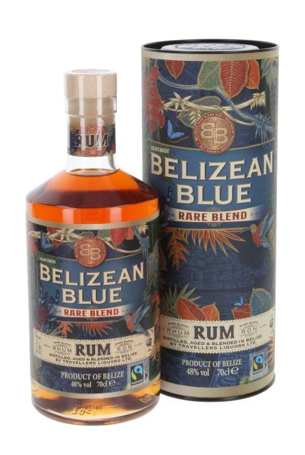 Belizean Blue Rare Blend Rum 0,7 l·48 % vol