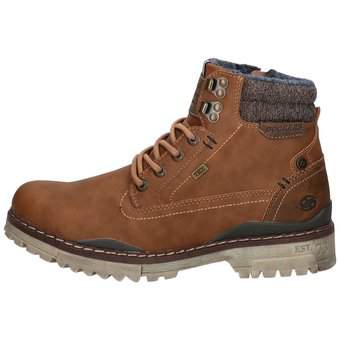 Dockers Schnür Boots in braun