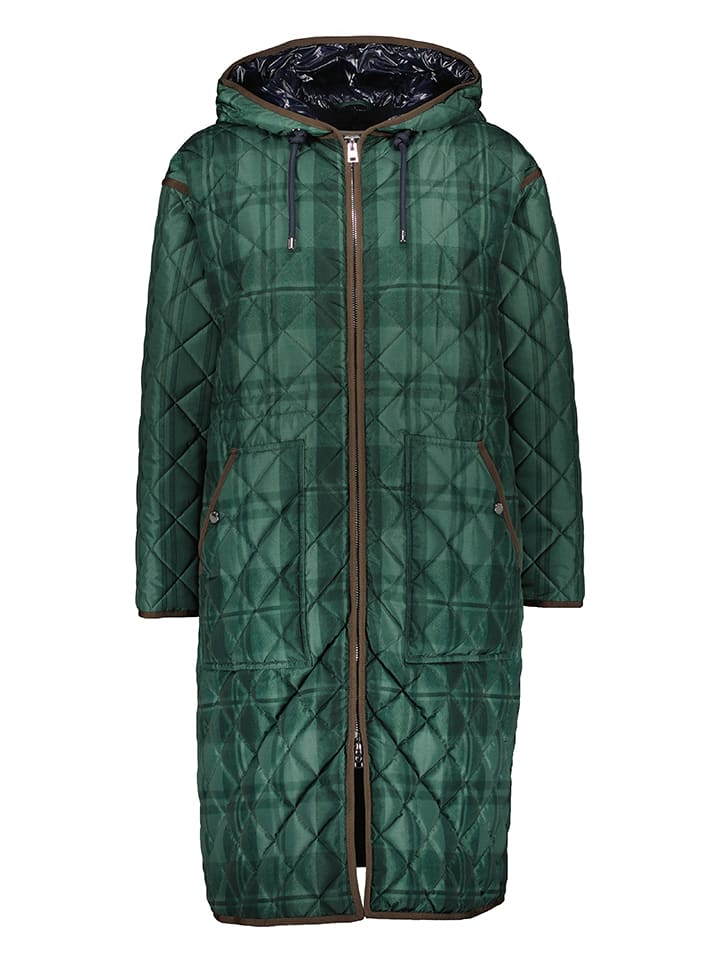 Woolrich Übergangsmantel in Grün/ Braun günstig kaufen