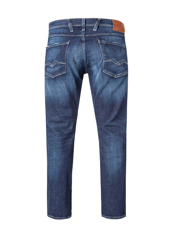 Replay, Jeans Anbass, Slim Fit, Baumwolle T400® 12oz, dunkelbau