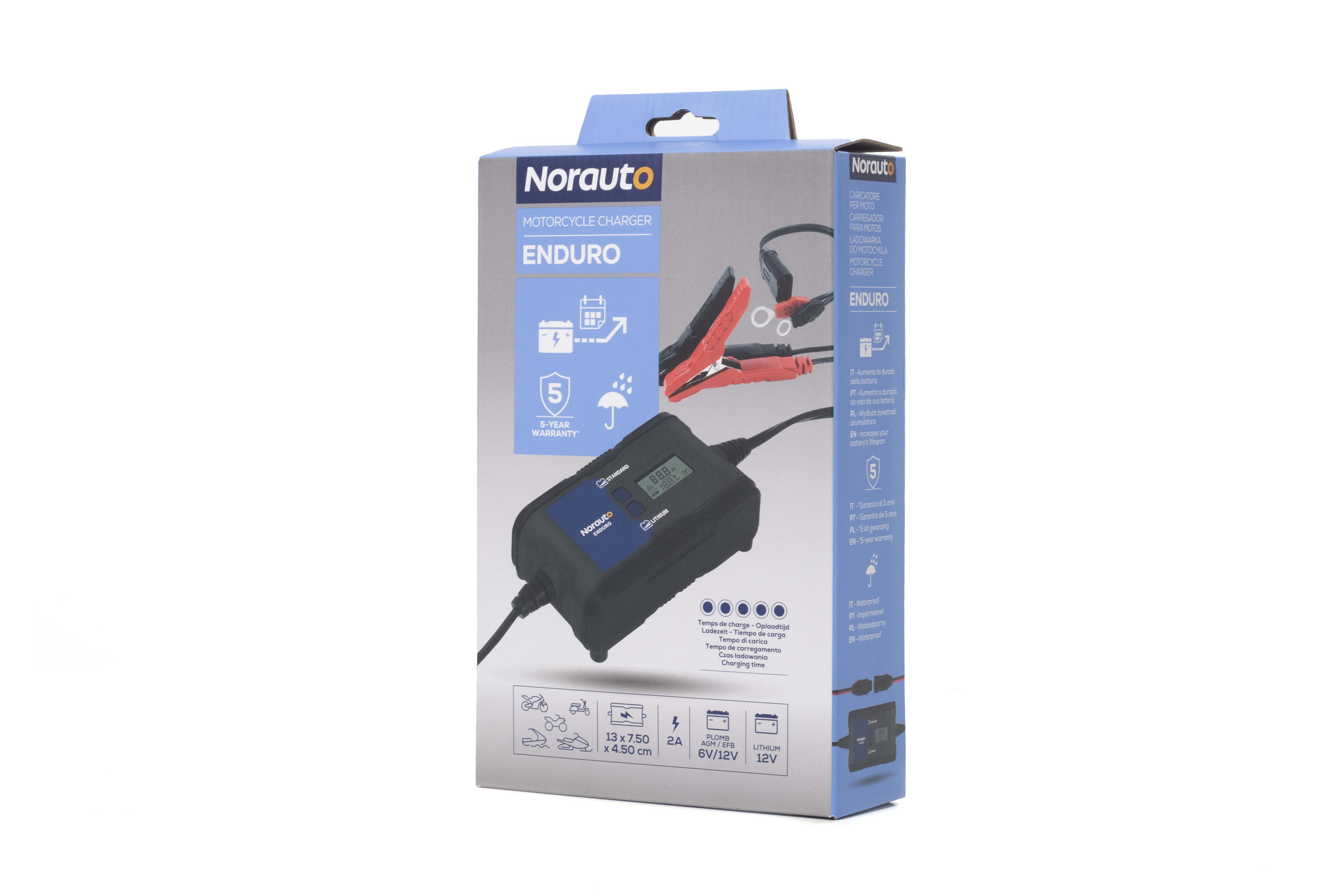 Batterieladegerät "Enduro", von Norauto, 12 V, 1 Stück - ATU