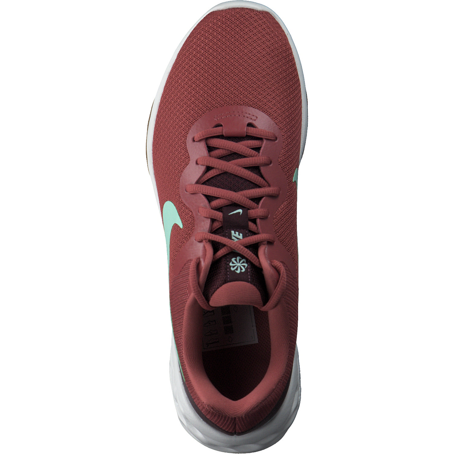 Nike Revolution 6 DC3729, Sneakers Low, Damen, canyon rust/mint foam-burgundy