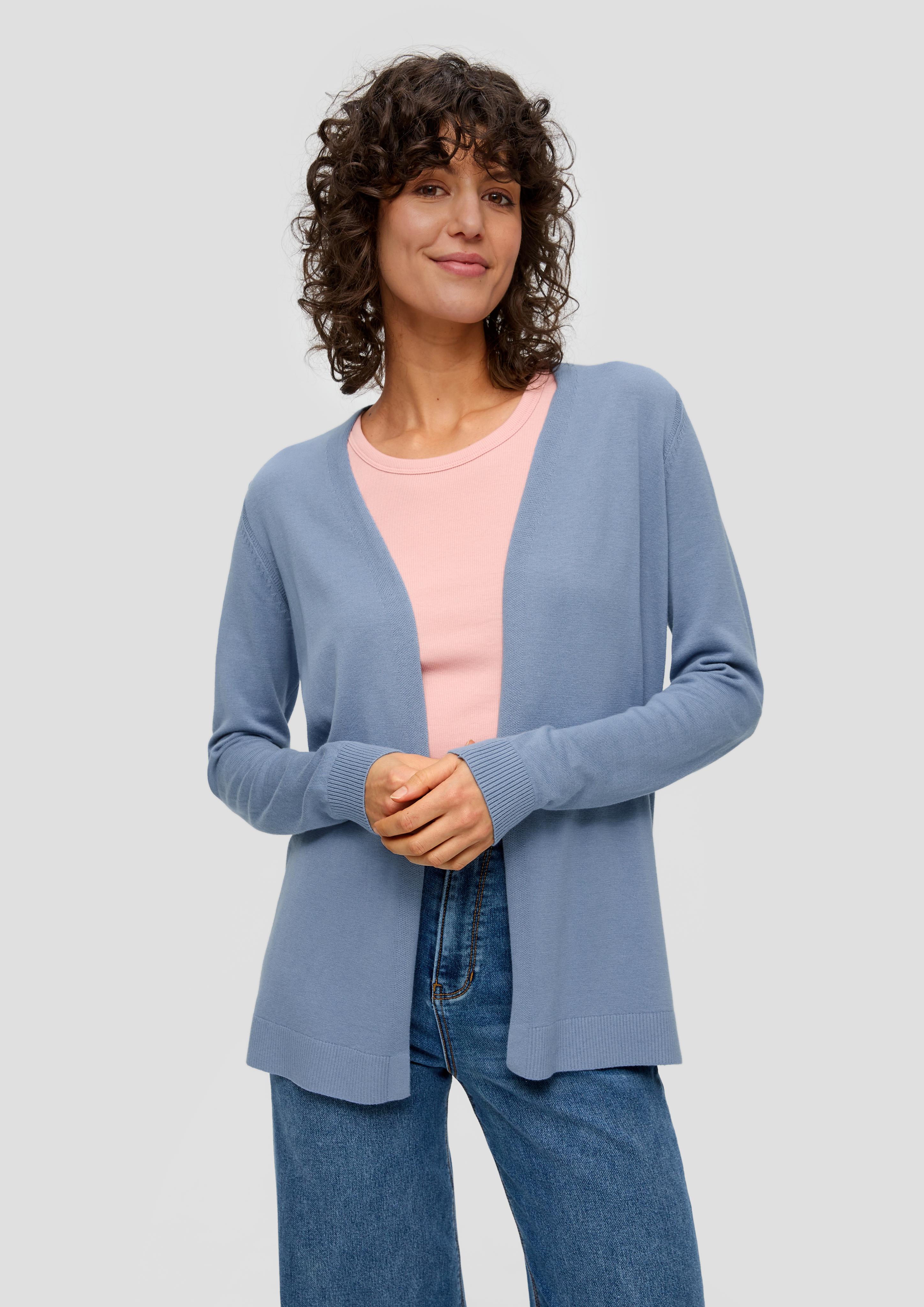 Strickjacke aus Baumwoll-Viskosemix  2144133-5271