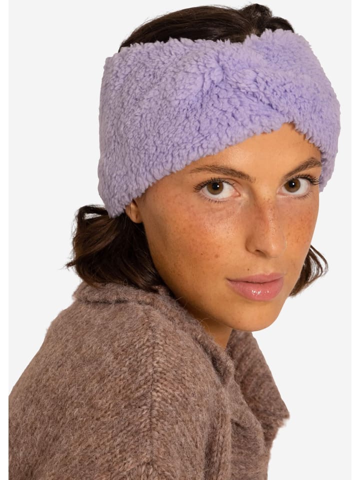 SASSYCLASSY Teddy Stirnband in Flieder günstig kaufen onesize