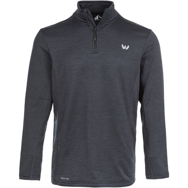 Whistler Kalle M Waffle Midlayer Langarmshirt Herren