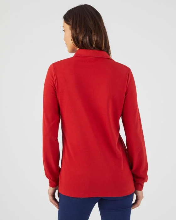 Polo maille piquée