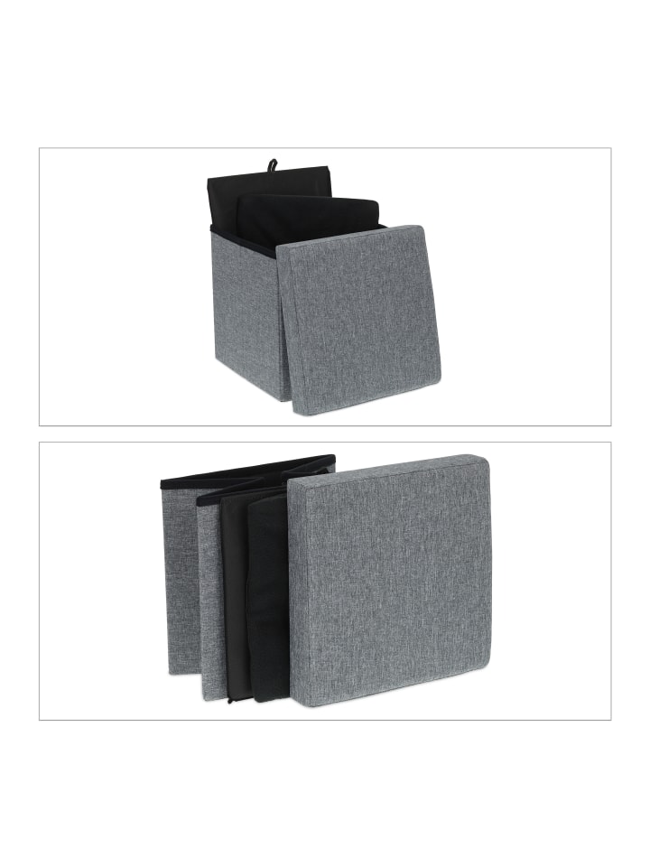 relaxdays Katzenhöhle in Grau - (B)37 x (H)38,5 x (T)37 cm günstig kaufen onesize
