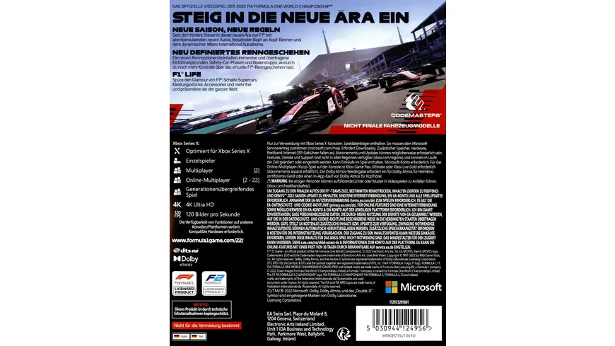 F1 2022 - Das offizielle Videospiel