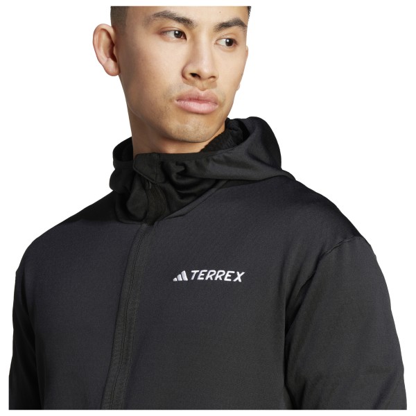 adidas Terrex - Terrex Xperior Light Fleece Hooded Jacket - Fleecejacke