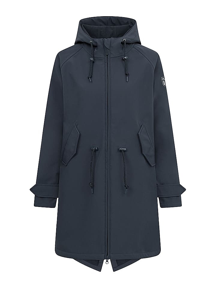 Derbe Regenjacke in Dunkelblau günstig kaufen 34