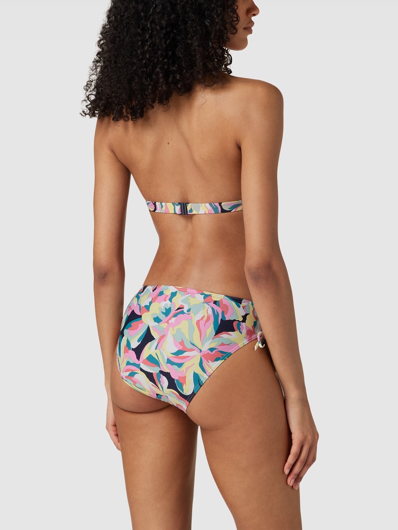 Bikini mit Allover-Muster Modell 'CARILO' in marineblau