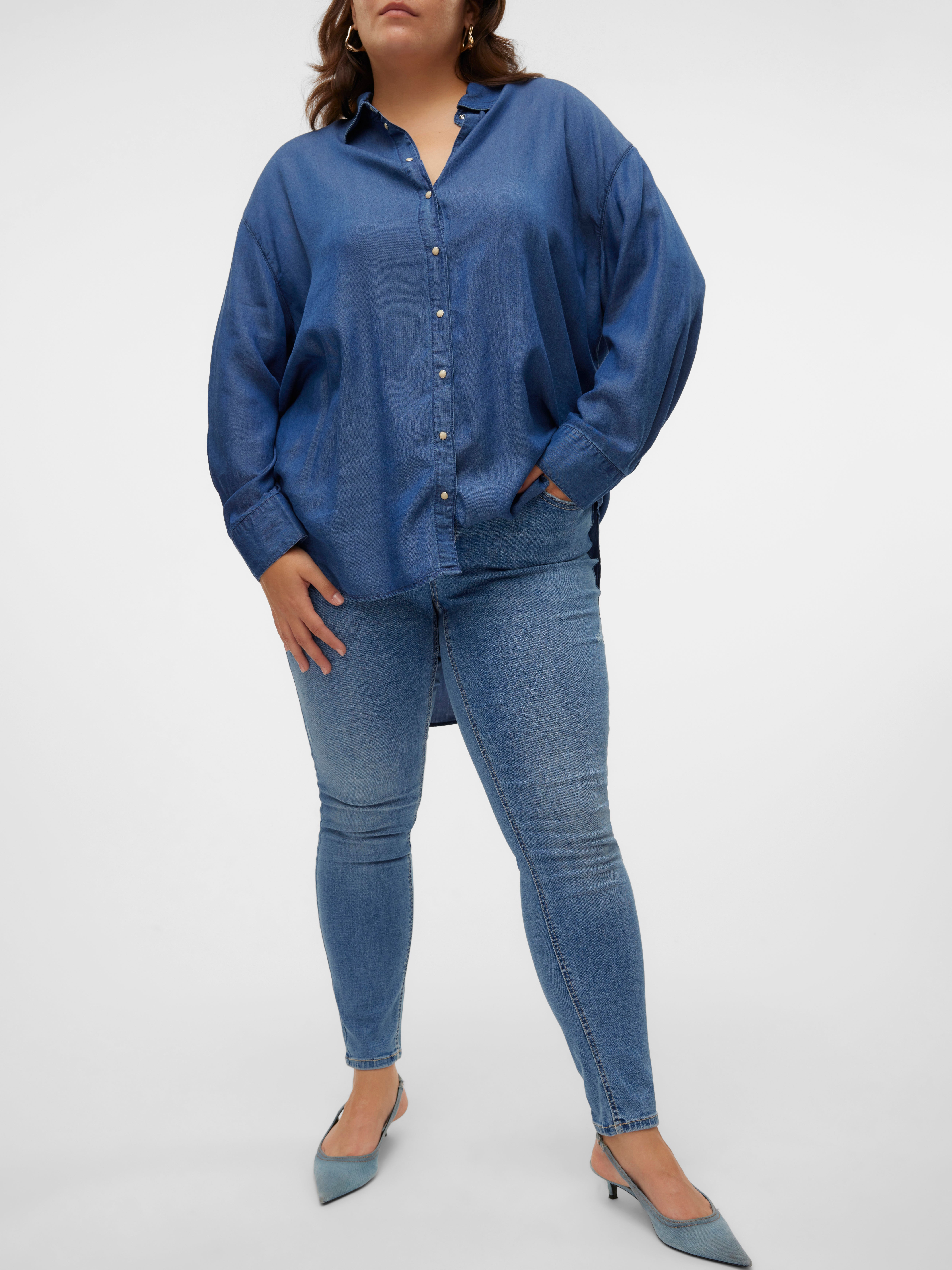 VMCFLASH Mid Rise Skinny Fit Jeans