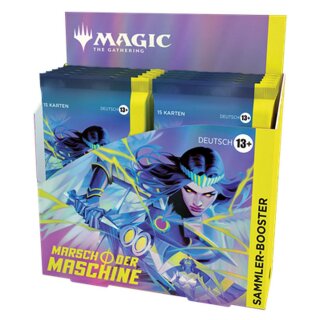 Magic the Gathering: Marsch der Maschine - Sammler Booster Display (12) (DE)