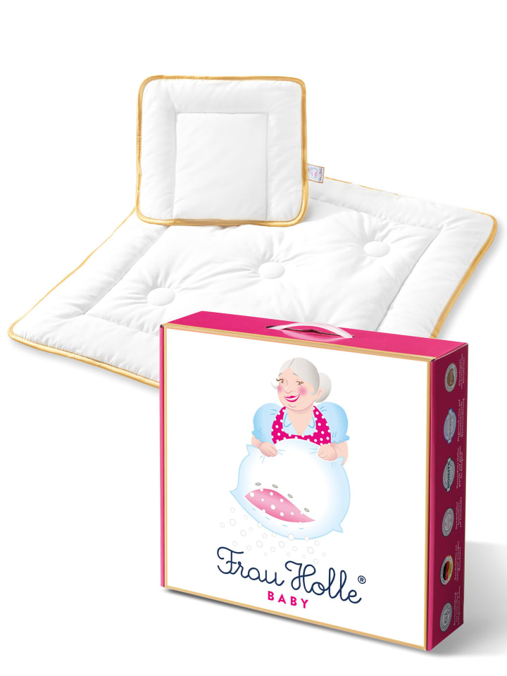 Frau Holle  BABY Bettdecke-Kissen-Set 