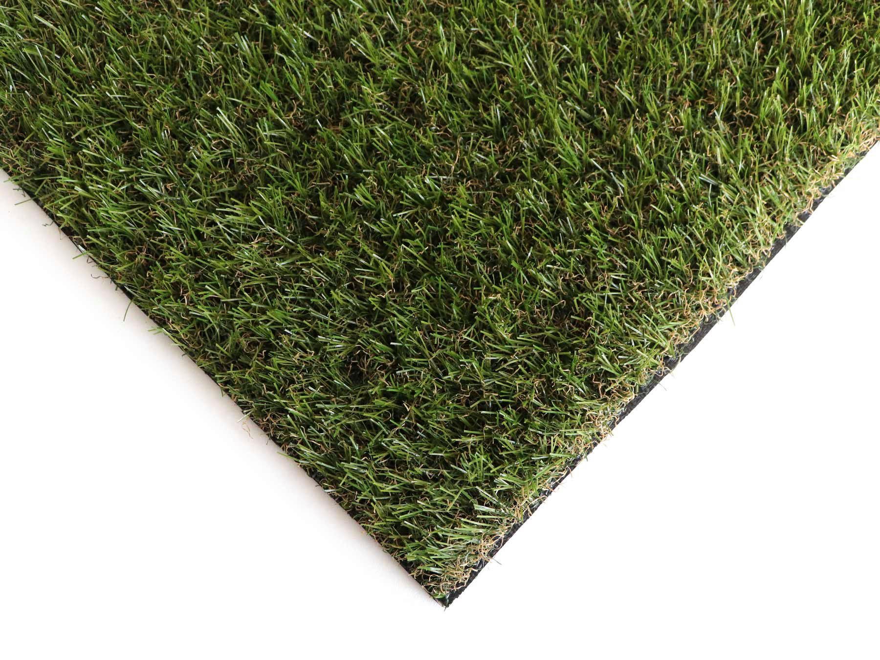 Kunstrasen FRANCIS, Primaflor-Ideen in Textil, rechteckig, Höhe: 22 mm, realistische Optik, mit Drainagefunktion, ideal für Balkon & Terrasse