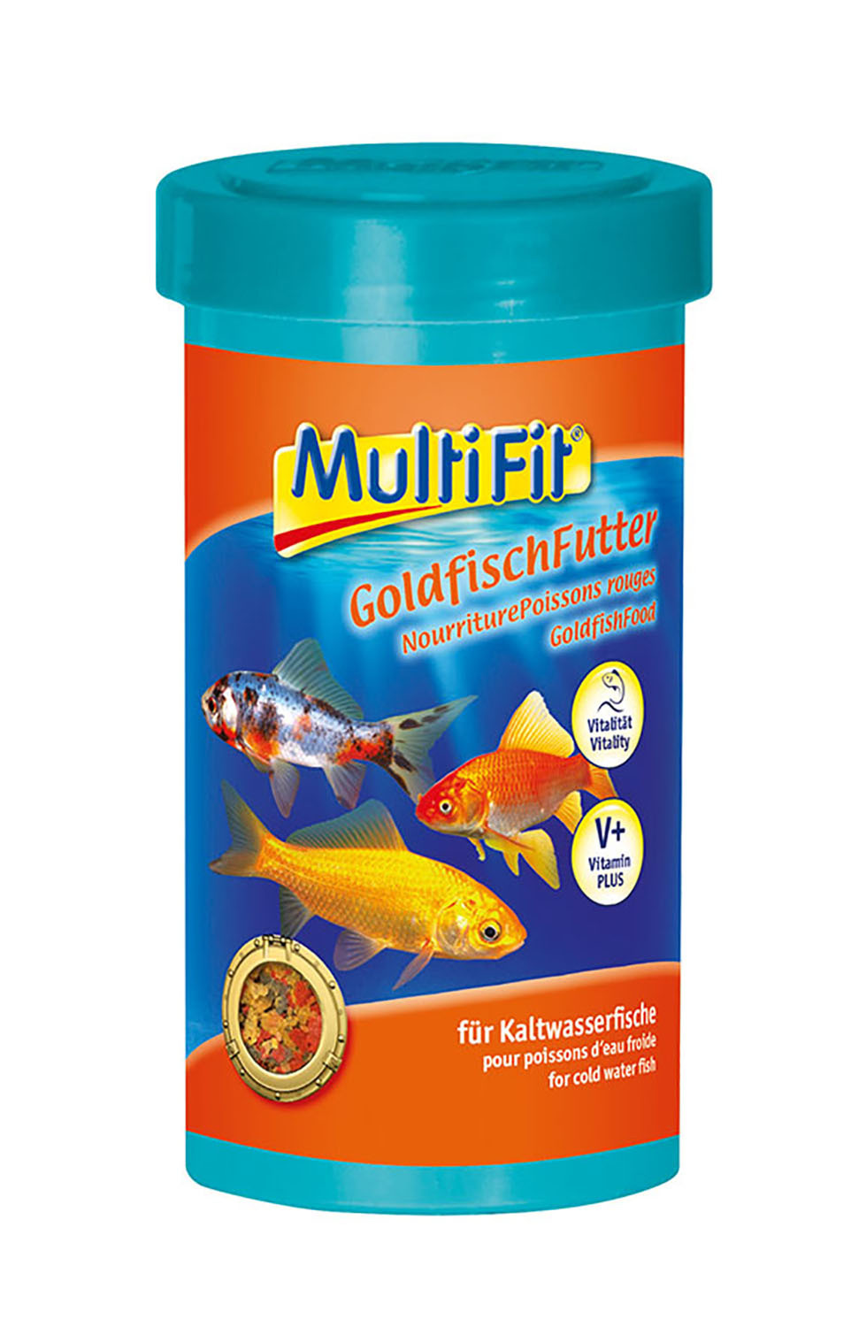 MultiFit Hauptfutter MultiFit Goldfischfutter 250ml