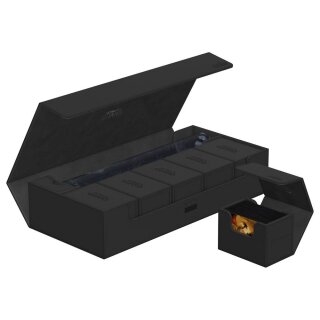 Ultimate Guard Superhive 550+ XenoSkin Monocolor Schwarz